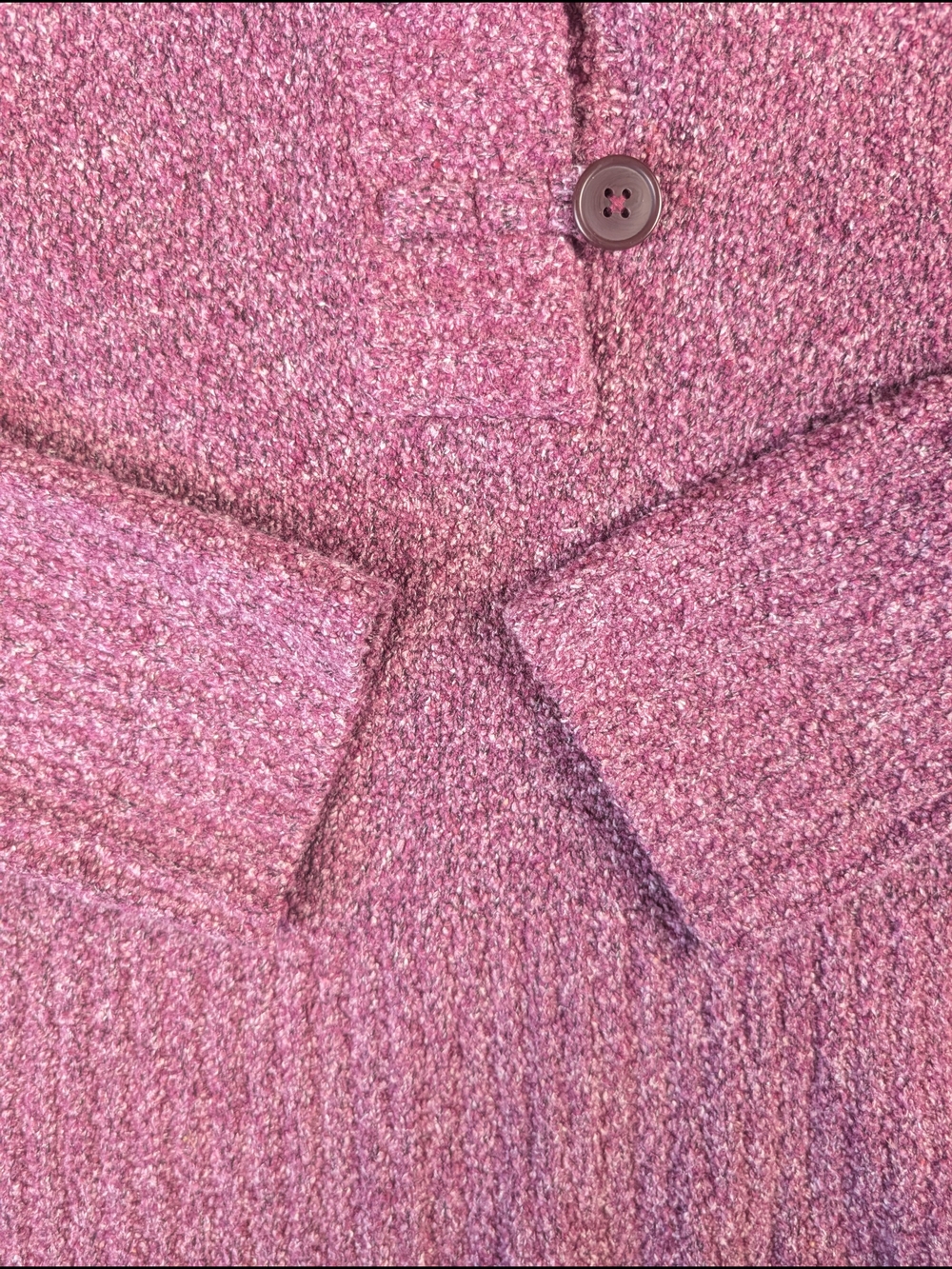 Columbia Purple Knit Hooded Pullover Chunky  Sweater Long Sleeve Women's L - Picture 8 of 8